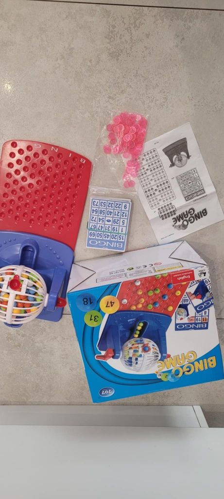 Gra bingo game oryginalne pudełko