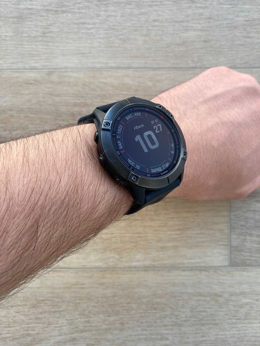 Garmin Fenix 6X Pro | GPS, карти, NFC | Майже як новий | Гарантія