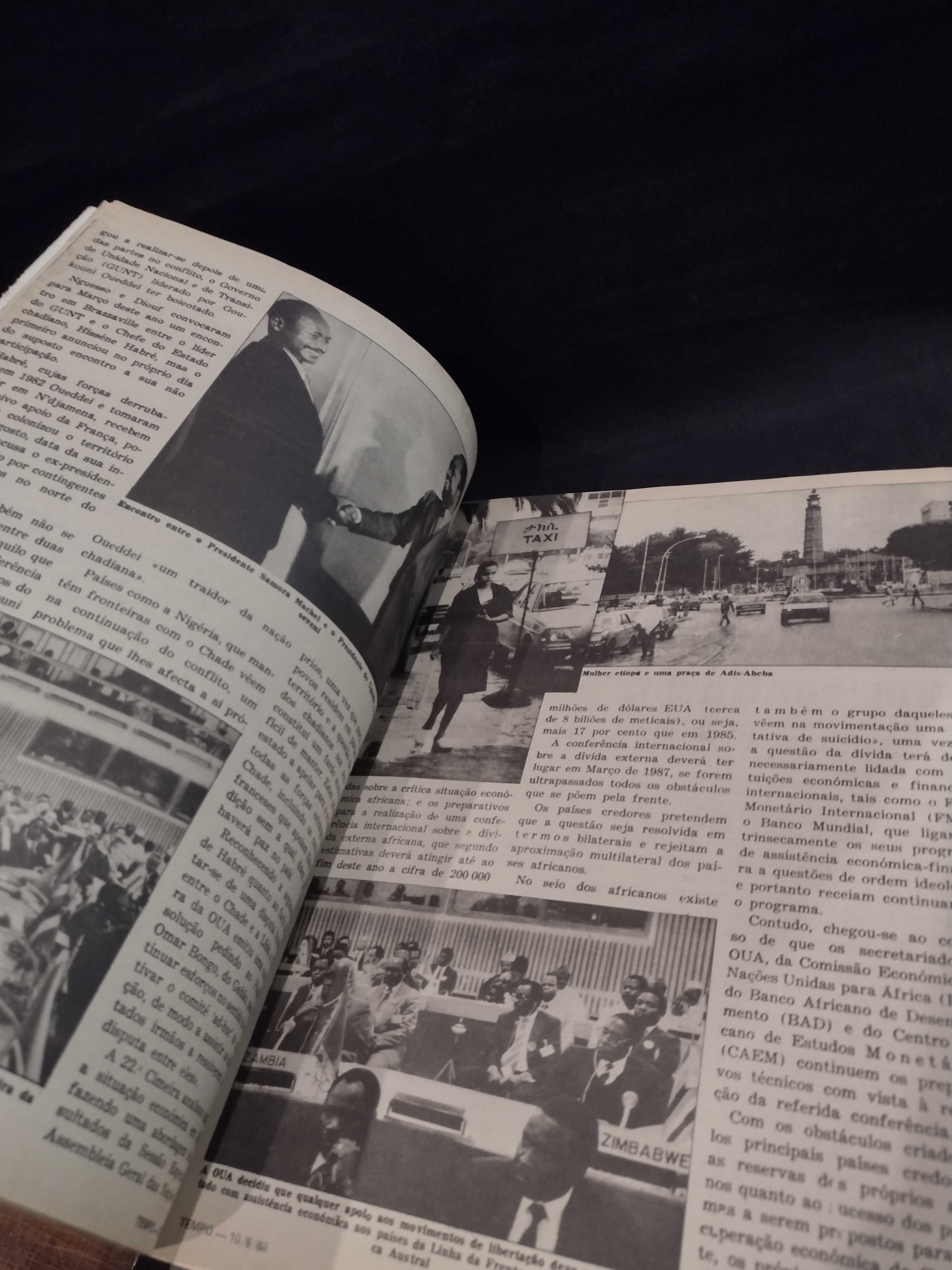 Revista Tempo OUA Unidade contra Apartheid