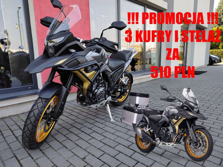 KOVE 510X Kove 510 X z KUFRAMI - LED Gmole Stopka ABS 48KM TCS 2025 ECUChip