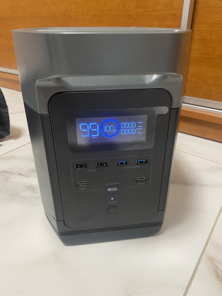 Нова! Зарядна станція EcoFlow DELTA 1260Wh 350000mAh 1800W (DELTA1300)