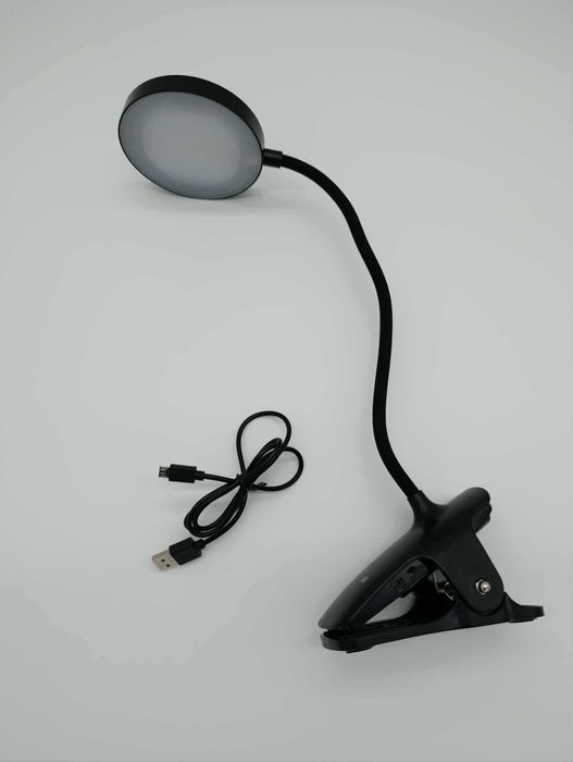 Lampka do czytania biurkowa nocna LED wiele funkcji bezprzewodowa