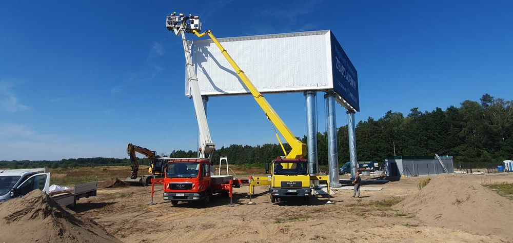 Podnośnik Koszowy I Wynajem I Warszawa-Zwyżka 27 m
