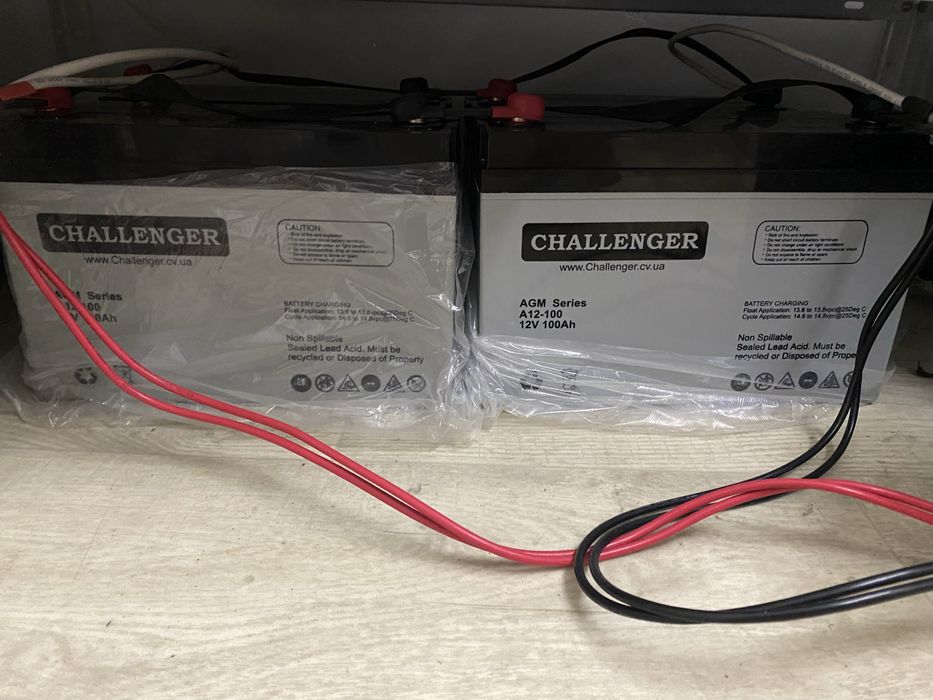 Акумулятор Challenger AGM A12-100A 12V 100Ah