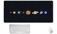 Podkładka pod mysz i klawiaturę dla gracza planety 90x40 cm FA194