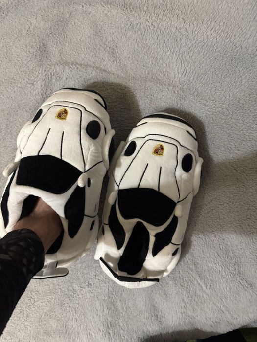 Тапки Porshe комнатные тапочки для автолюбителей,плюшевые