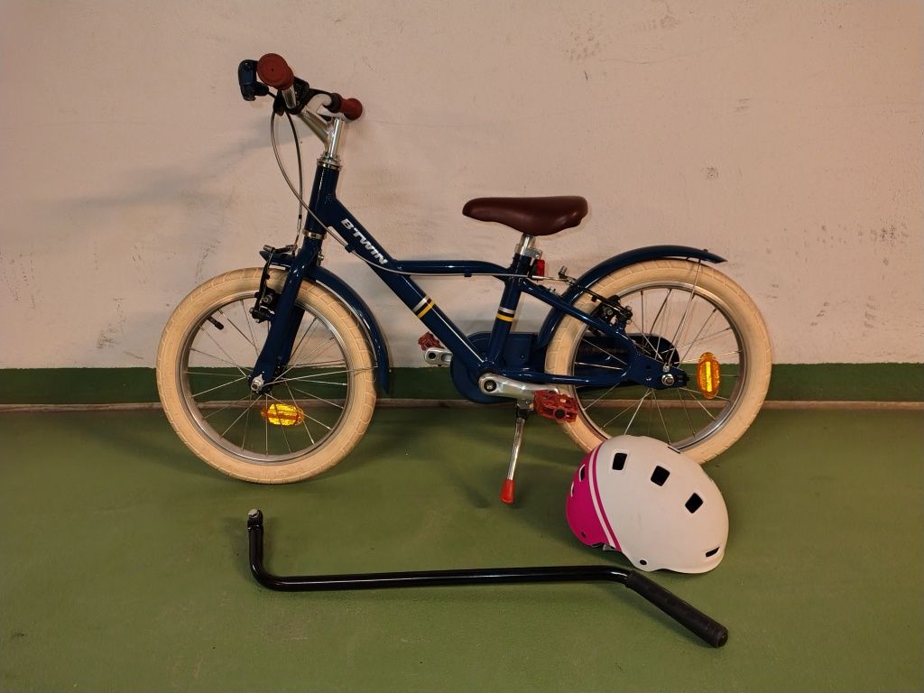Rower Btwin 16 cali STAN IDEALNY ALU