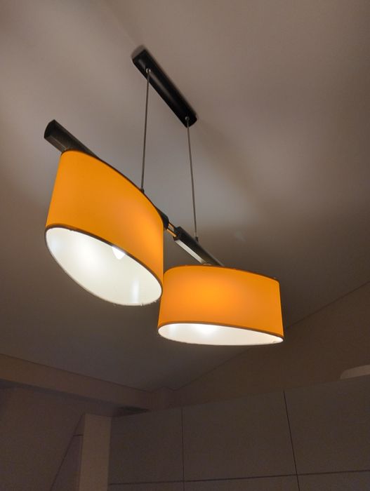 Кухонна люстра на дві лампи