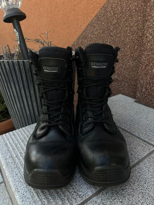 Buty mundurowe pracownicze BENNON czarne 37