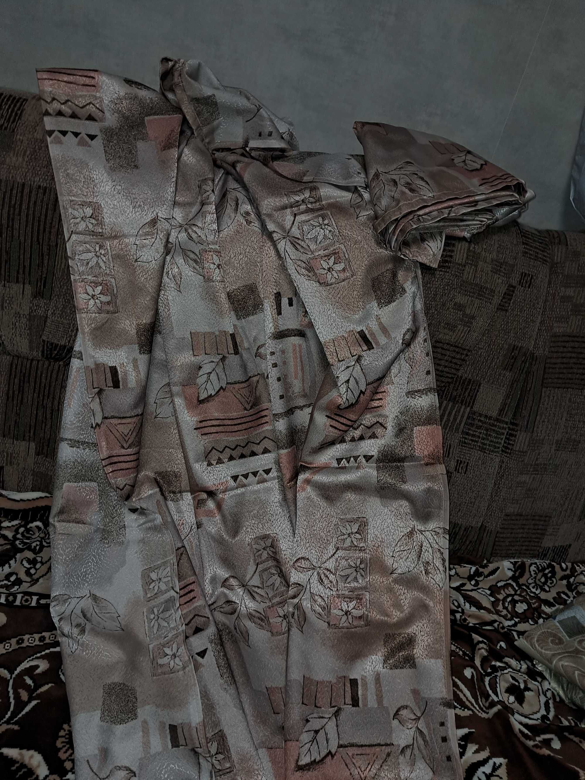 шторы  абстракция