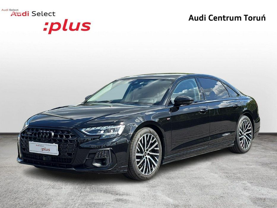 Audi A8 OśSkrętna_Masaże_Wentylacja_HeadUp_Webasto_MasażStóp_Matrix_Panorama_