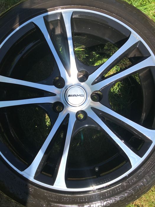 Felgi aluminiowe 17” opony Mercedes Alufelgi KBA 49265