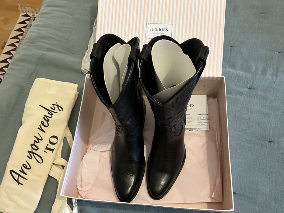 Botas IT Shoes pretas n-37