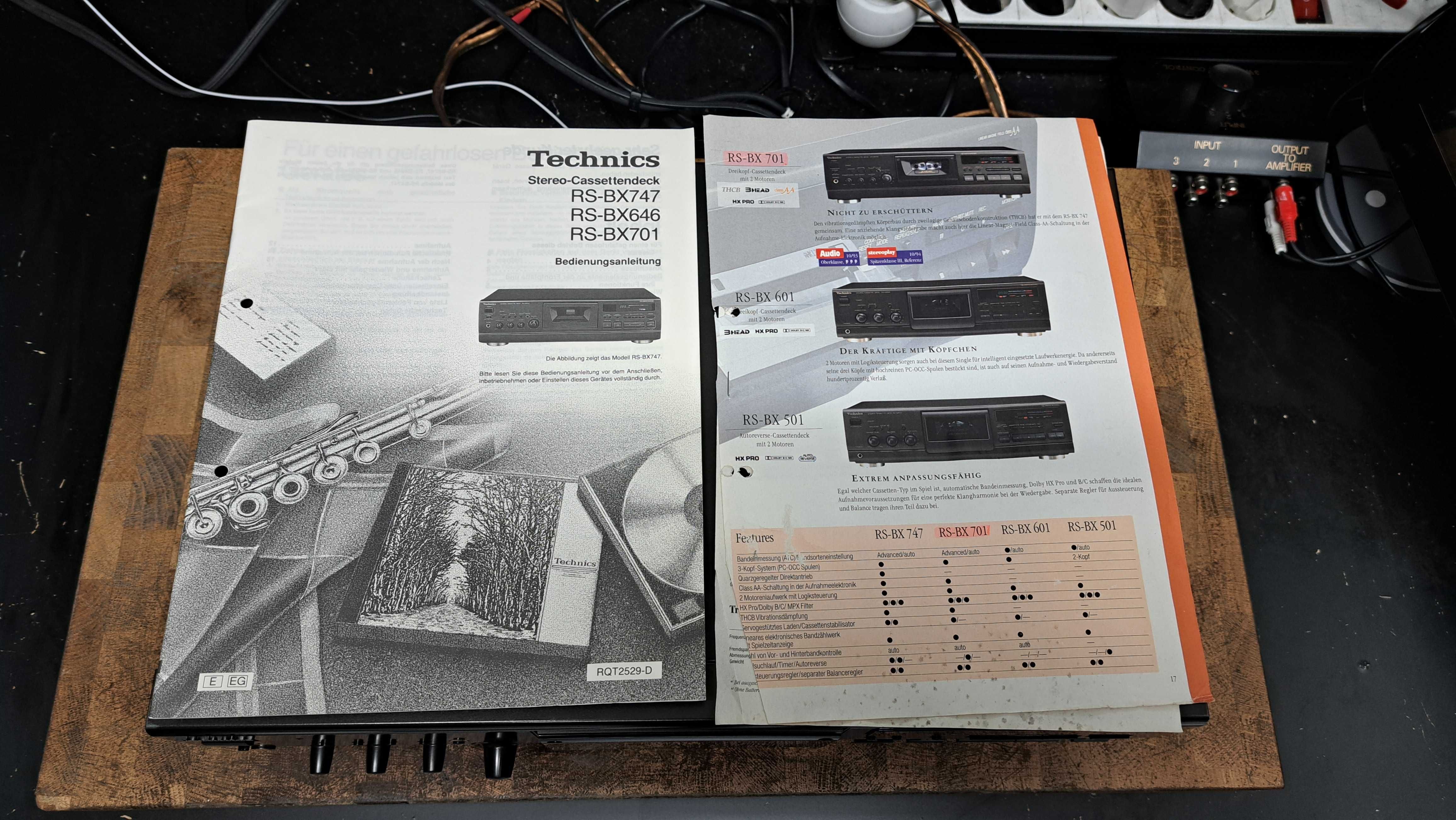 Deck Technics RS-BX701 3HEAD