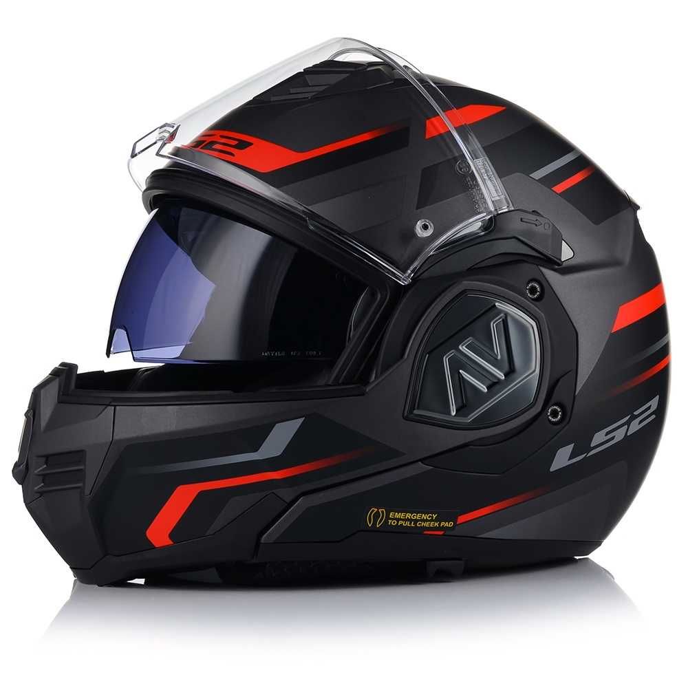 NOWY !!! KASK Motocyklowy LS2 FF906 ADVANT KUKA  + Pinlock + Plecak