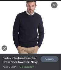 Шерстяный Свитер Barbour Nelson Essential Crew Neck Sweater