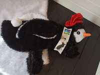 Новорічний наряд костюм попона накидка на собачку пінгвін розмір Л 45
