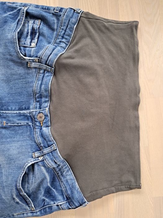 Jeansy ciążowe H&M Mama rozmiar 46 Spodnie dżinsowe