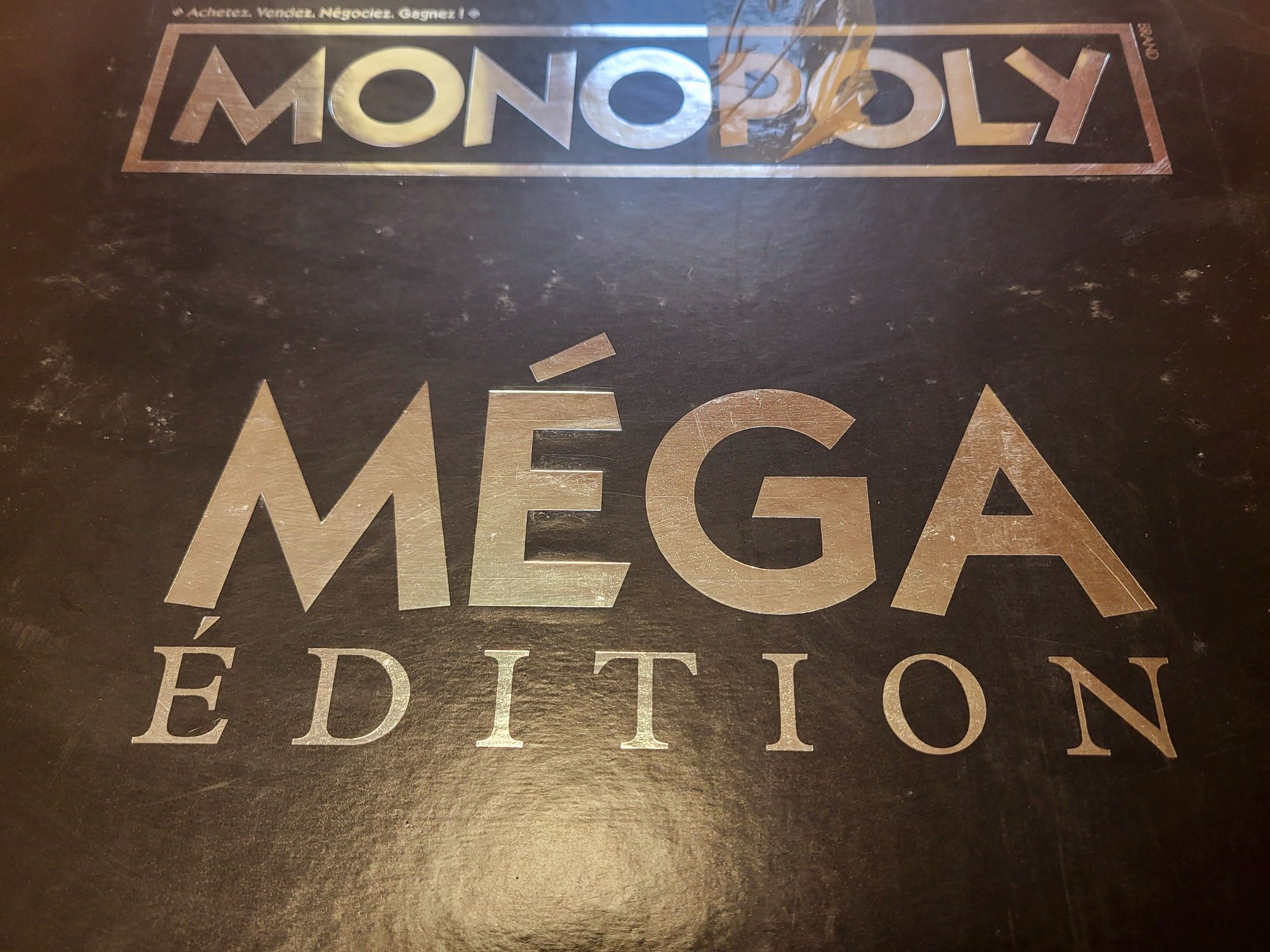 Monopoly, gra planszowa, Edycja Mega GOLD Francja