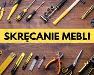 Skręcanie mebli, montaż mebli