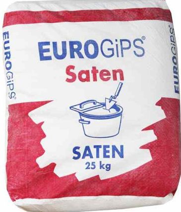 Шпаклевка гипсовая Сатенгипс, Saten, Satengips, Eurogips, Сатен