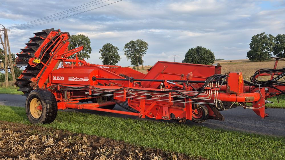 Kombajn do cebuli buraczka ziemniaków Grimme DL 1500 amac