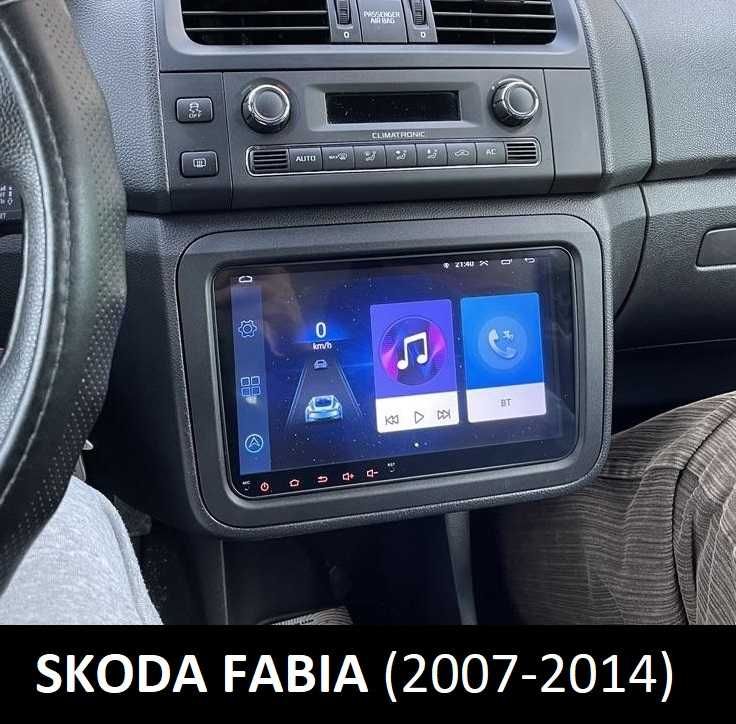 (NOVO) Rádio • 2DIN 9" • VW SEAT SKODA • Android • [4+32GB] • Wifi GPS