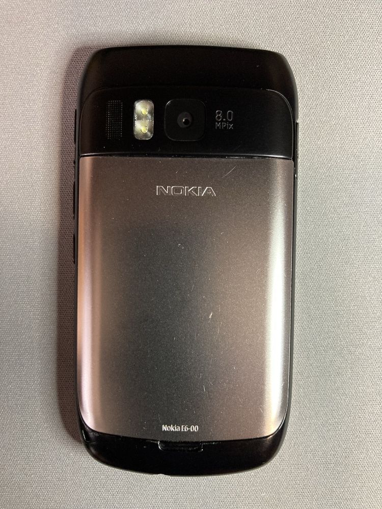 Nokia E-6 (Black Piano) ORIGINAL