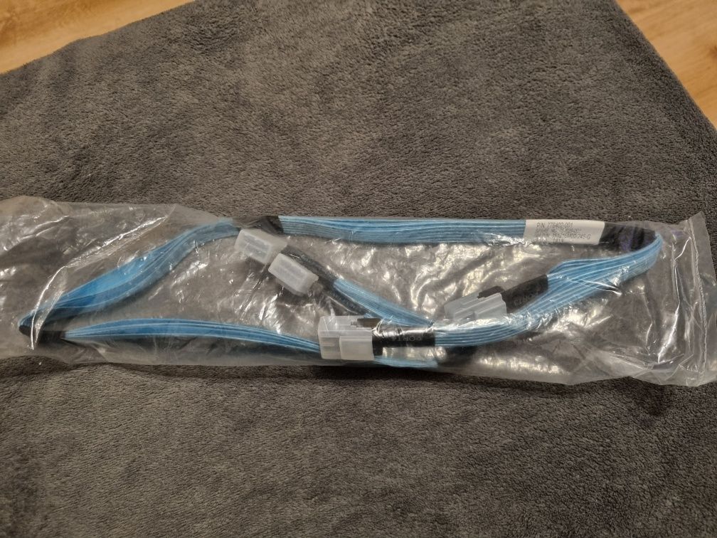 HPE Hewlett Packgard Enterprise Mini SAS Cable G9 G10 DL380 Nowy