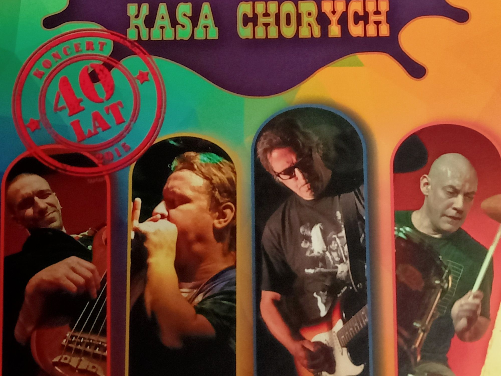 Kasa Chorych - 40 lat - Koncert - cd ( jak nowa )