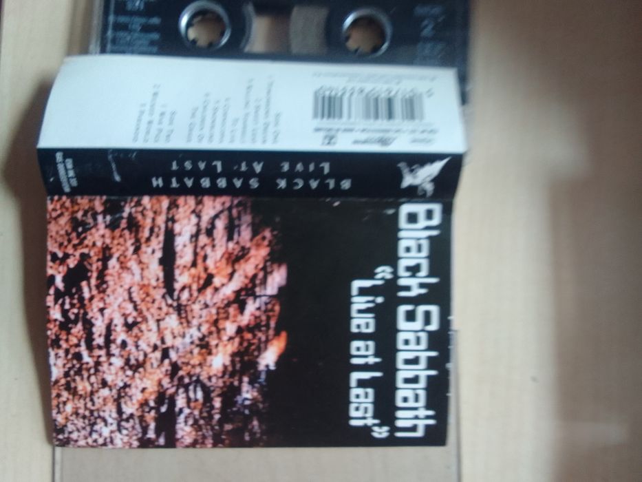 Kaseta, Black Sabbath, Live at Last.