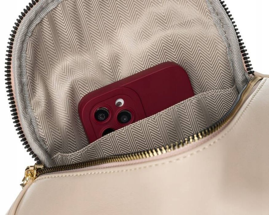 Saszetka damska na ramię wykonana ze skóry ekologicznej - Rovicky