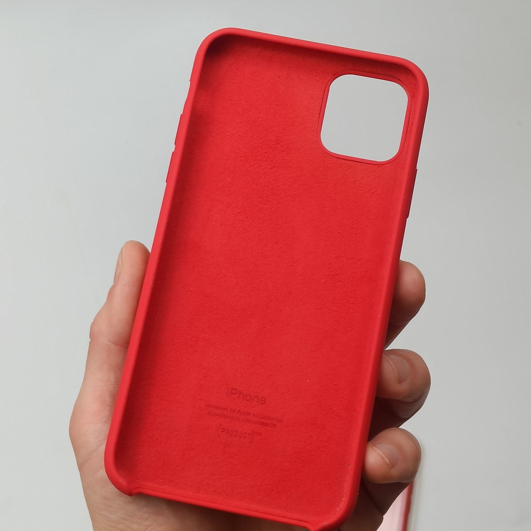Чехол силикон кейс на iPhone 11 Pro Max (Product Red)