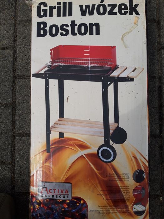 Grill wózek  Boston activa. NOWY