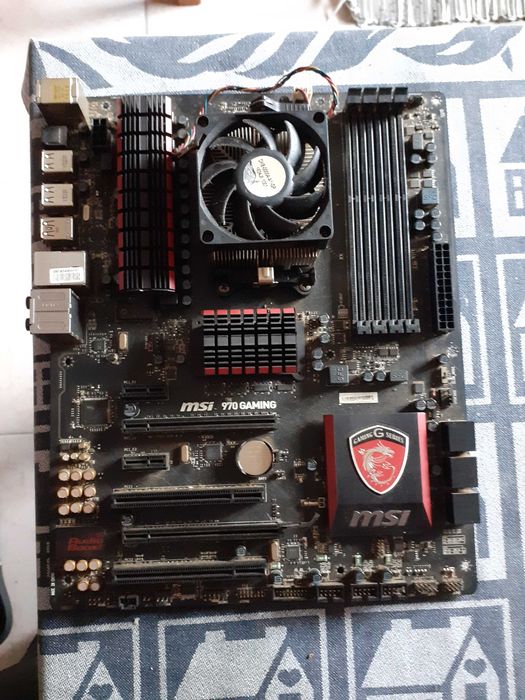 Motherboard MSI 970 Gaming + Processador