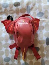 Plecak-smok dla malucha Little Life, czerwony, używany, stan idealny.