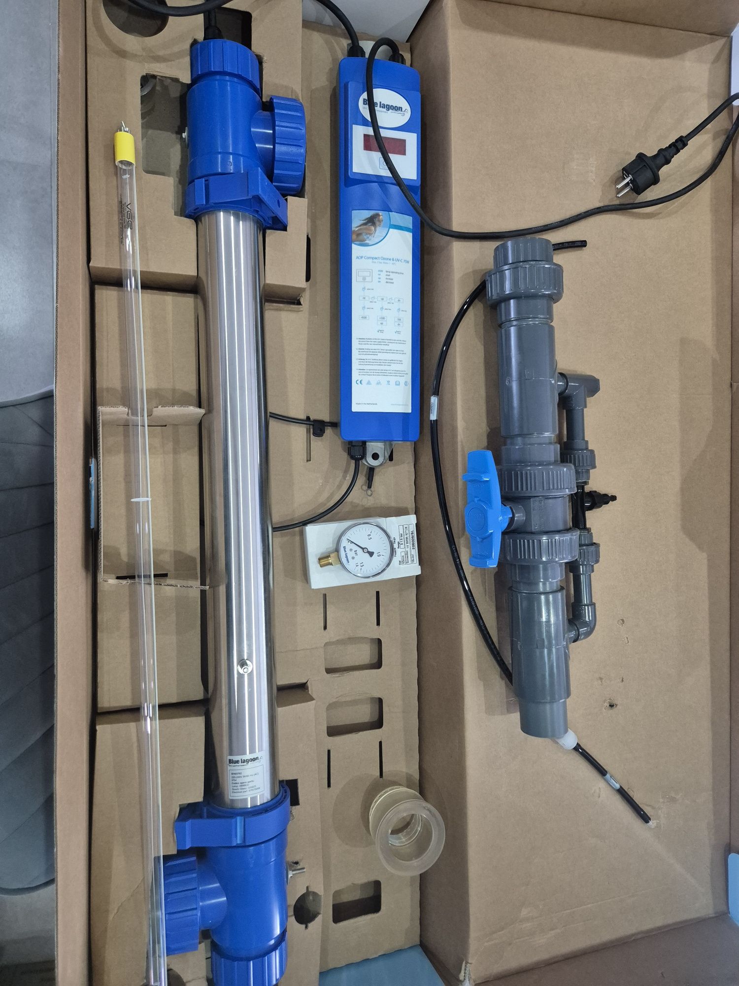 Pompa do basenu  Blue lagoon 75w ozon UV-C  (18m3/h)