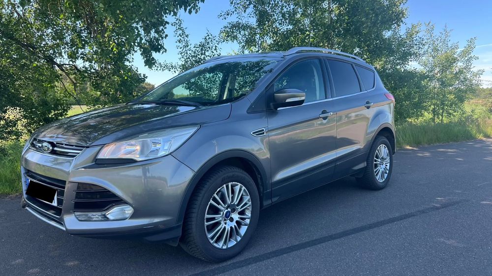 Ford Kuga hak, panorama, 156 tys przebiegu