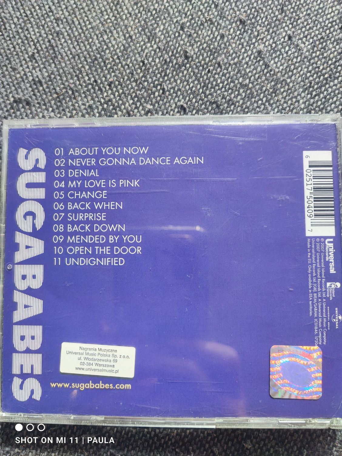 Płyta CD Sugarbabes