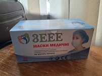 Маска медична одноразова