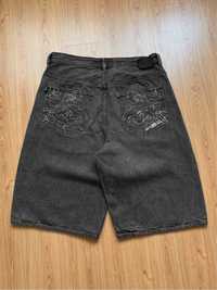 шорти Ecko Unltd Baggy Washed Denim Shorts