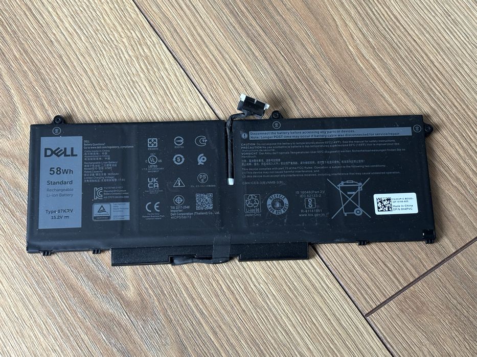 Bateria Dell Latitude 5430, 5530 Precision 3570 Model: 07KRV