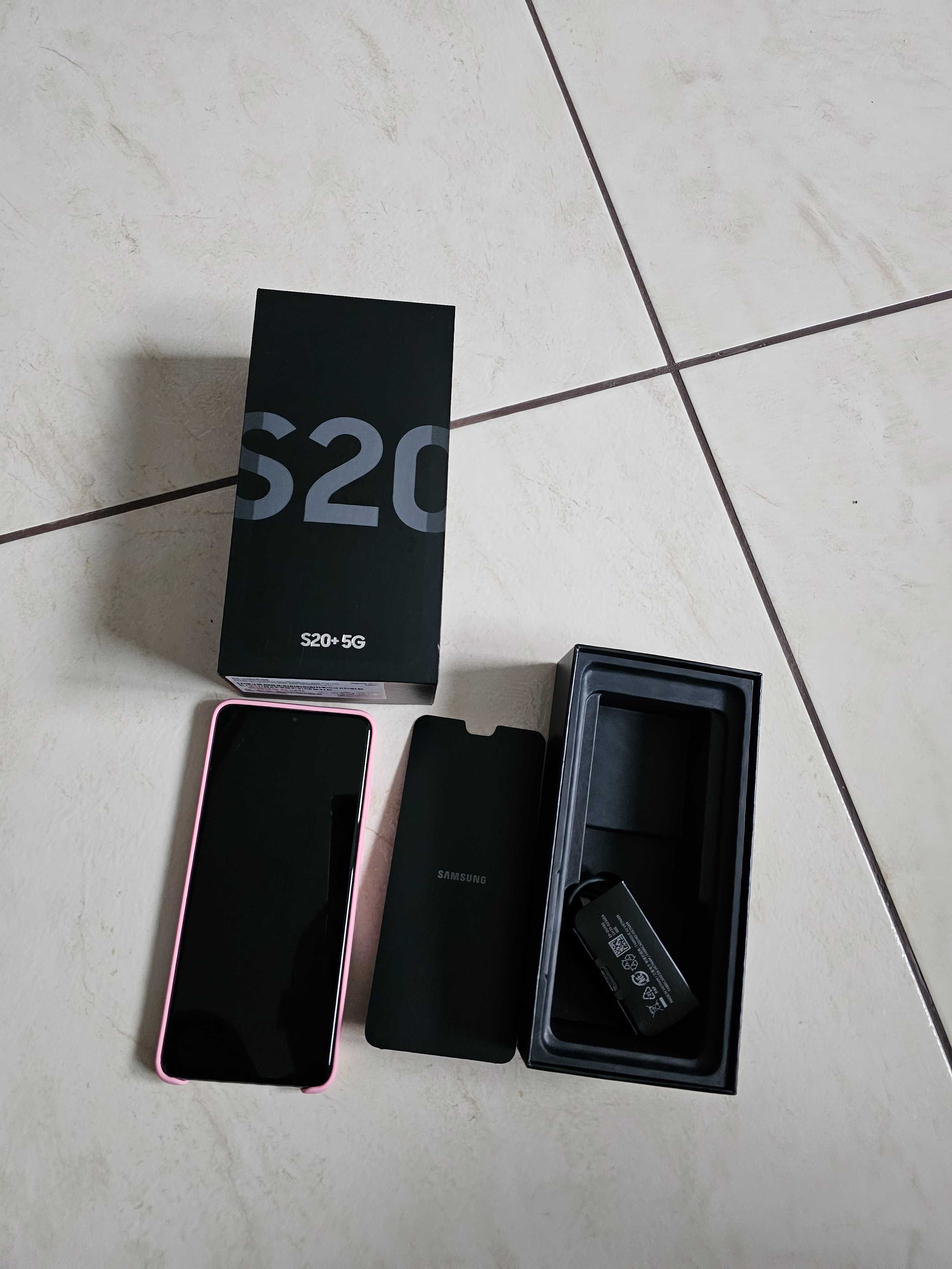 Samsung S20+ 5G  128GB ,czarny,  stan idealny