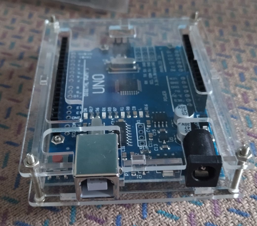 Obudowa Arduino Uno nowa przeźroczysta