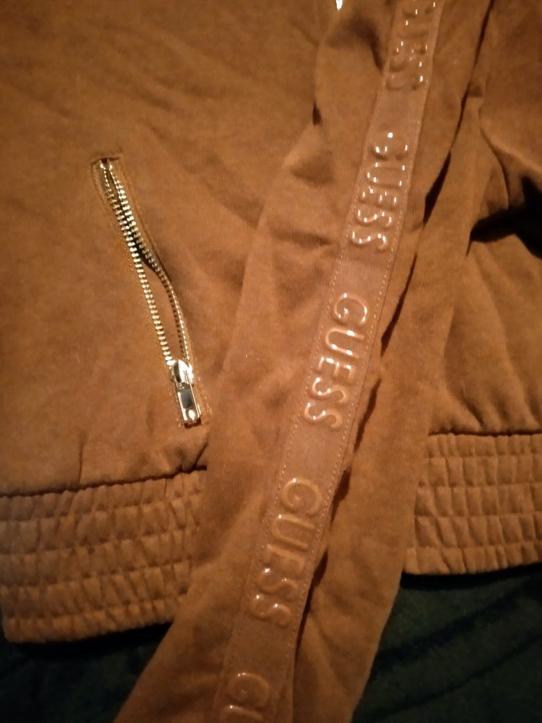 Bluza damska któtka z kapturem Guess,r. S
