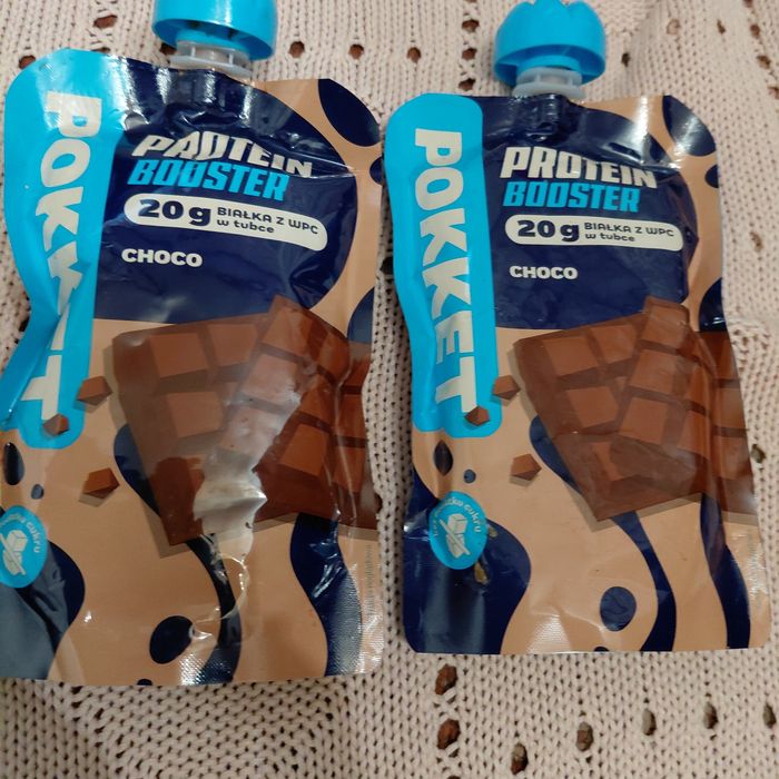Zestaw 21x Pokket protein booster musy  białkowe  proteinowe