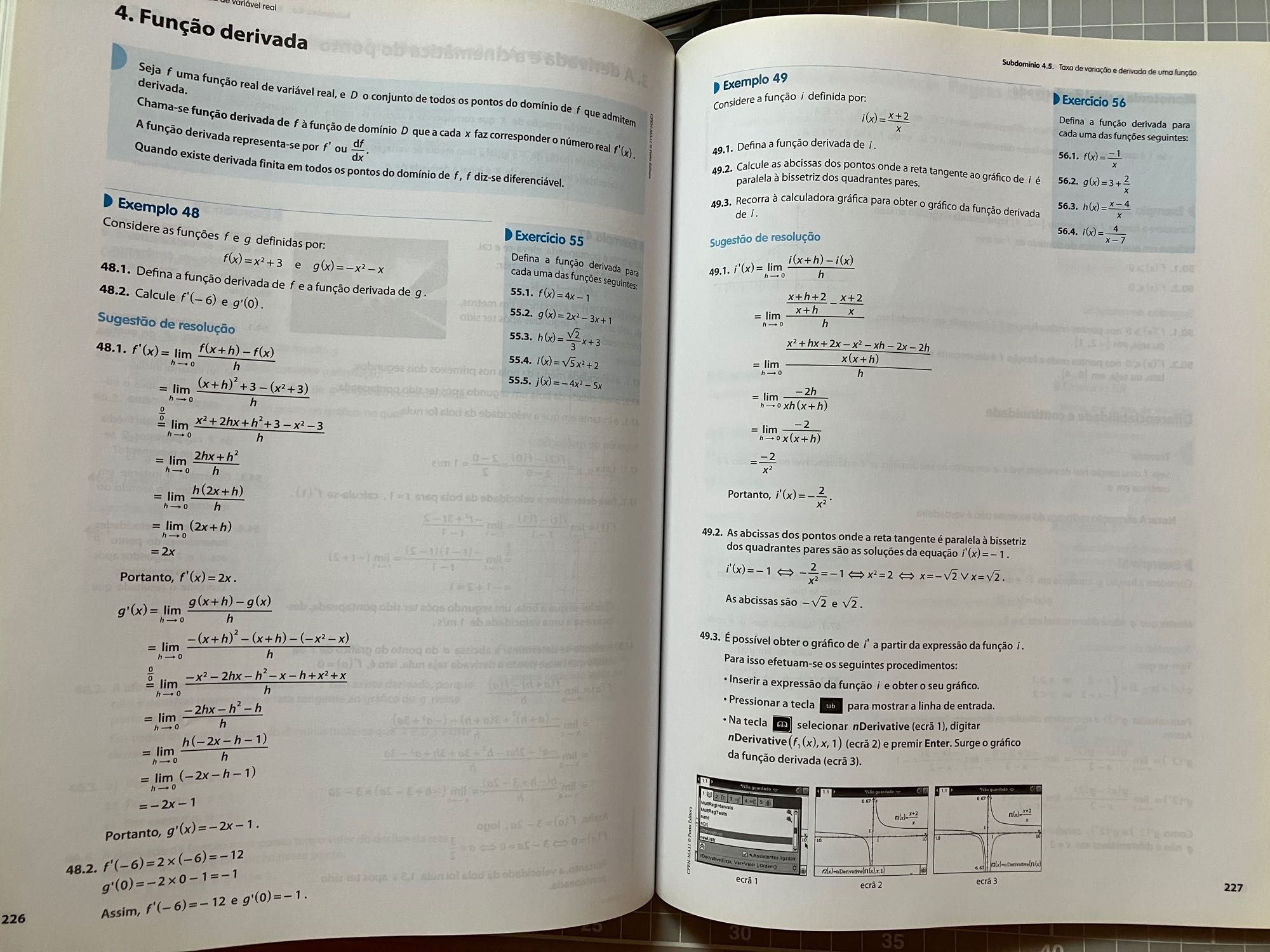 Preparação para o Exame Final Nacional de Matemática A 11.º Ano