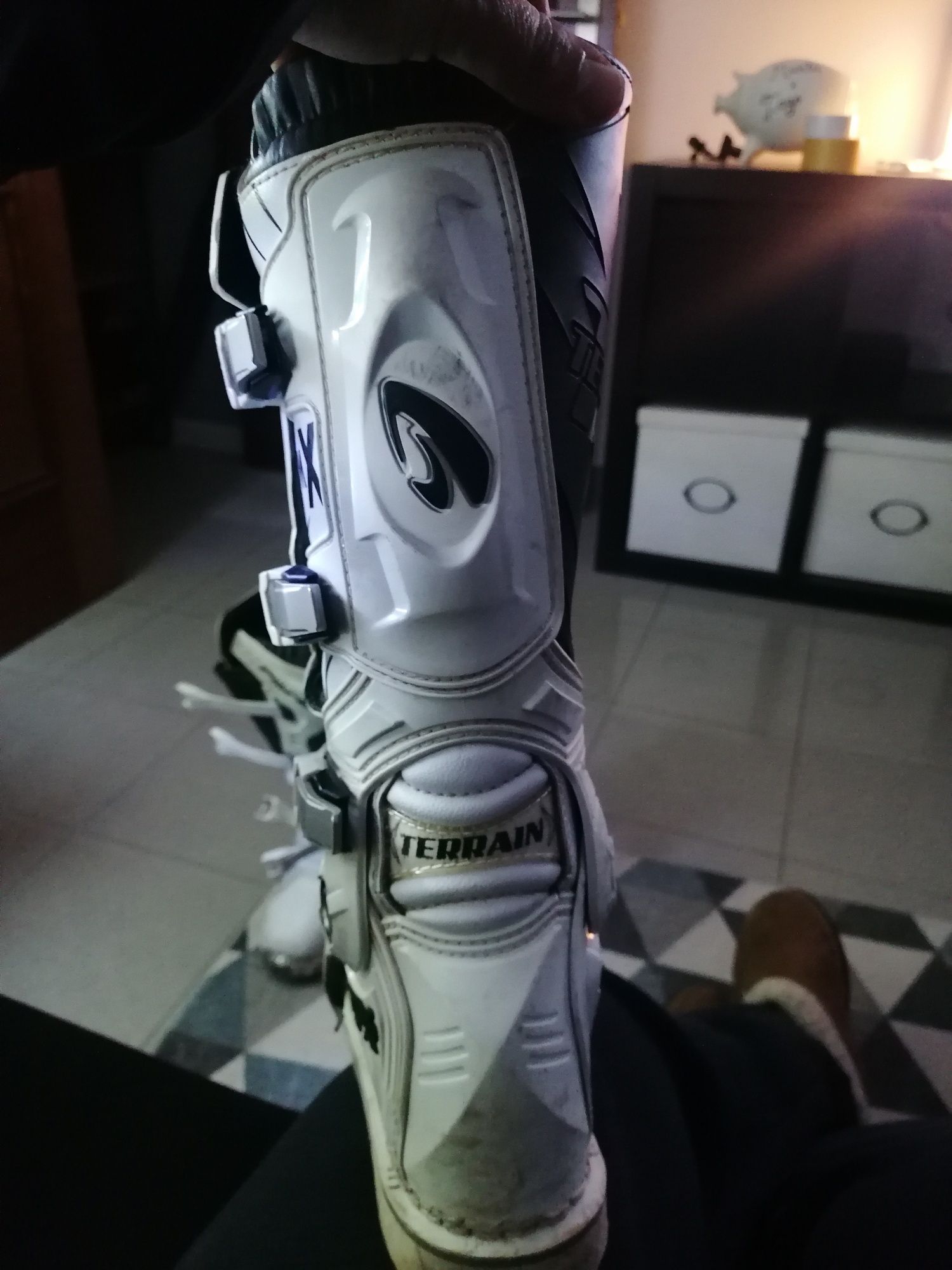Botas Forma Yerrain TX Brancas enduro