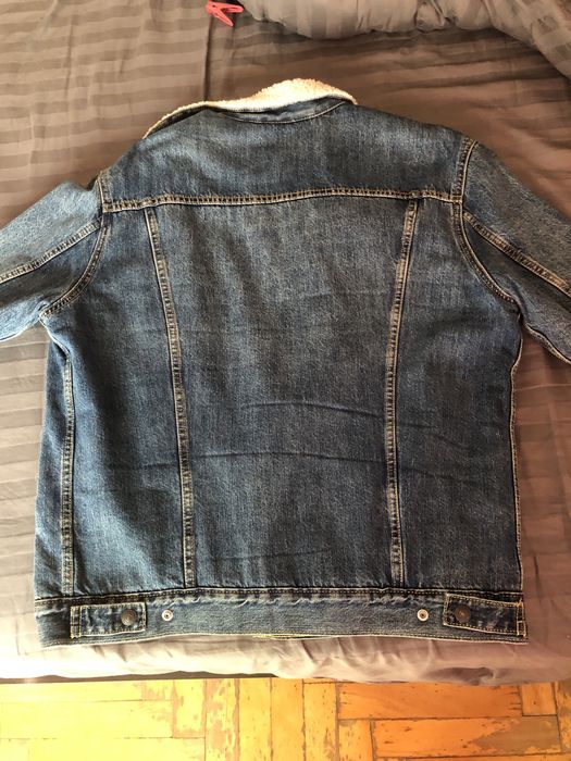 Джинсовая куртка зимняя Levis original