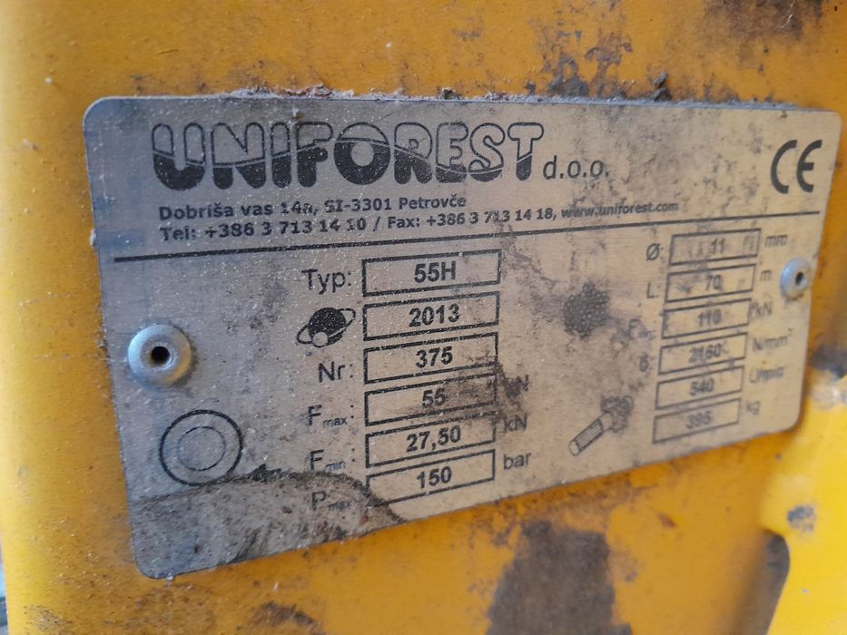 Wyciągarka leśna uniforest